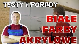 Jaką białą farbę wybrać  test farb akrylowych [upl. by Ettenan]