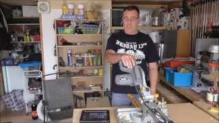 Sliding Mitre Saw by TITAN TTB598MSW my Review [upl. by Aubreir]