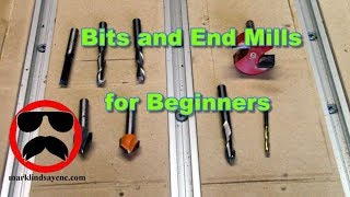 Bits and End Mills for Beginners  CNC For the Absolute Beginner [upl. by Ark]