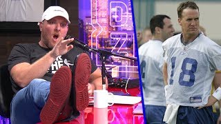 Pat McAfee Remembers HILARIOUSLY Savage Peyton Manning Story [upl. by Jarin228]