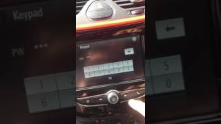 SECRET SETTING DEVELOPER MENU VAUXHALL CORSA 2016 [upl. by Occer334]