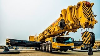 Biggest Mobile Crane in the world [upl. by Inafetse]