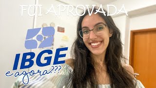 FUI APROVADO NO IBGE E AGORA [upl. by Nelle]