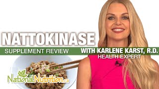 Nattokinase Benefits for Thrombosis  Professional Supplement Review  National Nutrition Canada [upl. by Ahsea]