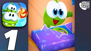 CUT THE ROPE REMASTERED Gameplay Walkthrough Part 1  Book 1 Levels Apple Arcade [upl. by Kaila]