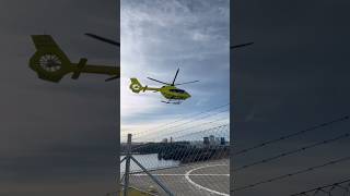 Ambulans helikopter SEJXS lyfter från södersjukhuset [upl. by Sonnie204]