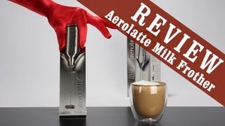 Aerolatte Milk Frother  Exclusive Review [upl. by Auohs]