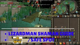 OSRS Lizardman Shaman Guide  Safe Spot  NO FAVOUR NEEDED [upl. by Suiravad]