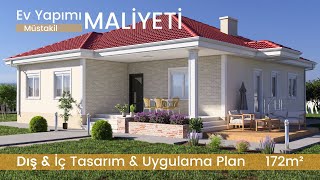 2021 Yeni Tasarımı İle Müstakil Ev Maliyeti Kendin Yap [upl. by Izogn]