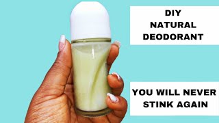 NATURAL DEODORANT That WORKS  DIY DEODORANT Recipe For Body Odor [upl. by Alien]