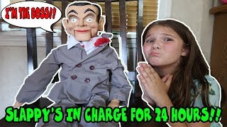 Slappy In Charge For 24 Hours 24 Hours With Slappy Slappys Back [upl. by Arvy]