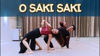 O SAKI SAKI  Nora Fatehi  Dance Cover  Vikas Paudel ft Nidhi Varavdekar [upl. by Tselec]