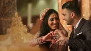 Sherali amp Samreen walima highlights [upl. by Nonnerb]