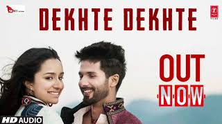 Kya se Kya Ho Gaye Dekhte Dekhte  Shahid Kapoor  Full Audio Released  Atif Aslam [upl. by Attenaj]