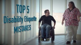 Top 5  Mistakes dealing with disabled people [upl. by Bertha]