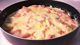 PAPAS GRATINADAS SIN HORNO [upl. by Sinaj491]