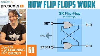 How Flip Flops Work  The Learning Circuit [upl. by Aruasi]