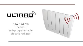 How to use ULTRAD the selflearning smart electric radiator from Haverland [upl. by Fonda]