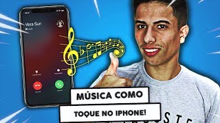 Como colocar MÚSICA como TOQUE no iPhone [upl. by Goldfinch612]