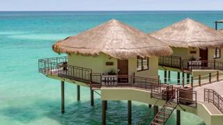 Palafitos Overwater Bungalows Mexico  El Dorado Maroma Luxury Resort [upl. by Eldoria]