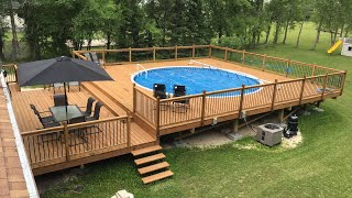 DIY Pool and Deck [upl. by Ravo]