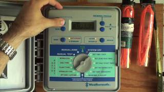 Weathermatic SL 1600 Programming [upl. by Mariandi]