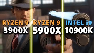 AMD Ryzen 9 5900X vs 3900X vs Intel i910900K [upl. by Fonzie]