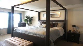 How to make a canopy bed [upl. by Namad]