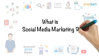 Social Media Marketing In 5 Minutes  What Is Social Media Marketing For Beginners  Simplilearn [upl. by Eniamret]