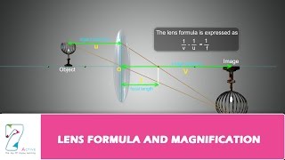 LENS FORMULA AND MAGNIFICATION [upl. by Naliorf]