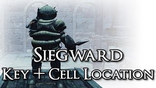 Dark Souls 3 Siegward Key and Cell Location 1080p 60FPS [upl. by Aramoiz]