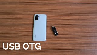 Redmi Note 10 Note 10 Pro USB OTG Support [upl. by Aynnek370]