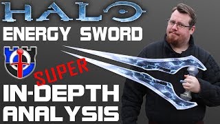 Super indepth analysis of the HALO ENERGY SWORD [upl. by Shantha]