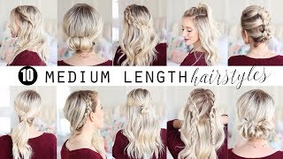 TEN Medium Length Hairstyles  Twist Me Pretty [upl. by Ambler]