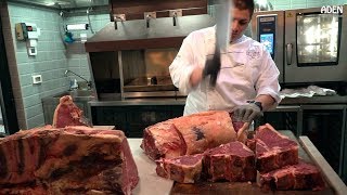 Bistecca alla Fiorentina  Steakhouse in Italy [upl. by Zebapda]