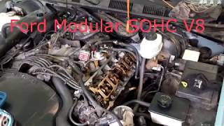 FordLincoln 46 V8 Valve Cover Removal [upl. by Ylatfen]