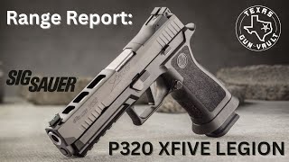 Range Report Sig Sauer P320 XFive Legion [upl. by Swithbart]