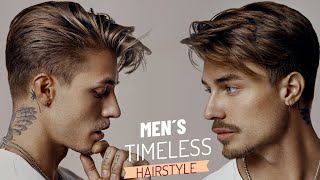 Timeless amp Classic Hairstyle  Mens Hair Inspiration [upl. by Nillek]