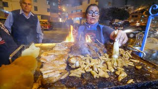 Street Food in Peru  ULTIMATE 14HOUR PERUVIAN FOOD  Market Tour in Lima [upl. by Vernice]