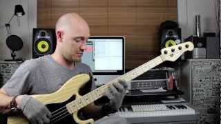 Walking Bass Lesson  Beginner 1  with Scott Devine L61 [upl. by Sivert]