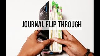 Moleskine ART Journal Flip Through Ideas For Beginners PART 3 [upl. by Huberty]