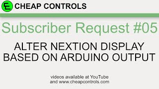 98 Nextion Display  Dual State button connected to Arduino  Nextion Tutorial [upl. by Fahey]