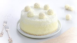 Raffaello Cake — A Delicious Coconut Treat For The Taste Of The Caribbean [upl. by Latrice]