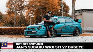 Owners Spotlight Jans Subaru WRX STi V7 Bugeye [upl. by Llennoc346]