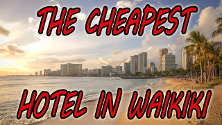 The TRUTH about the cheapest Hotel in Waikiki Waikiki Central [upl. by Angell]