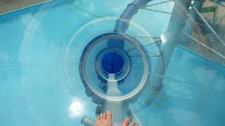 Flits  Turbo Slide with glas tube  Tikibad Duinrell Wassenaar [upl. by Jary]