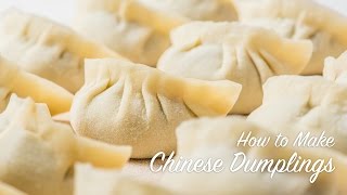 How to Make Chinese Dumplings recipe 饺子 [upl. by Chucho]