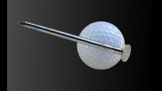 The Ultimate Golf Swing Path Drill  The Nail Drill [upl. by Adamson753]