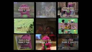 Barney and Sesame Street Remix Credits [upl. by Nevai]