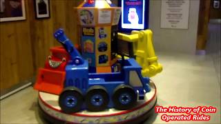 2000s Coin Operated Carousel Kiddie Ride  Bob the Builder [upl. by Branscum]